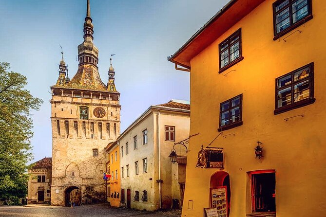 Sighisoara, Viscri UNESCO & Rupea Fort - Private Tour from Brasov - Stop 2: Sighișoara citadel, Clock Tower, and the Vlad connection