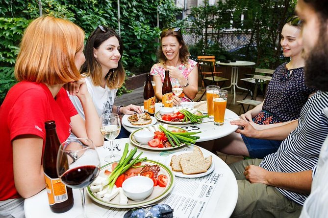 Taste Bucharest: A Food Lover's Tour of Markets & Neighbourhoods - National Theatre and revolution street stories to start off
