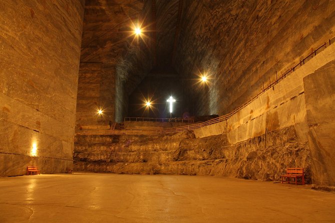 The Salt Mines, The Winery, The Muddy Volcanoes! The Fixers Private Tour - Unirea Salt Mine: 208 Meters Down, 54 Meters High