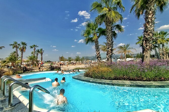 Therme Bucharest Tickets and Water Theme Park - What to bring: swim suit, towels, clean flip flops, and locker basics