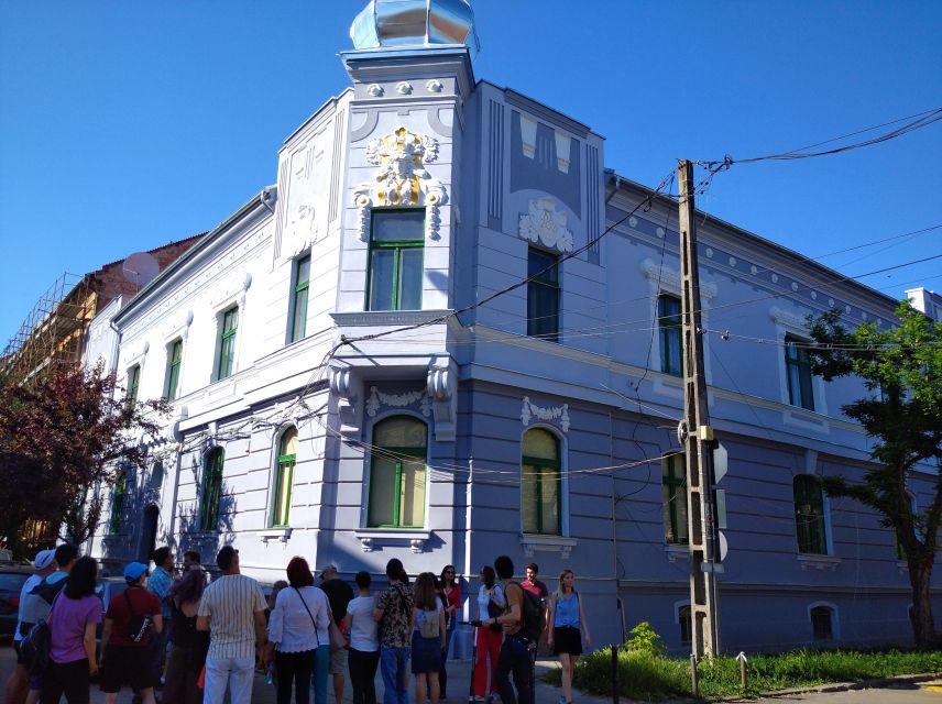 Timisoara Dream Tour in Elisabetin Neighborhood - Elisabetin’s Art Nouveau street map, in 2.5 hours