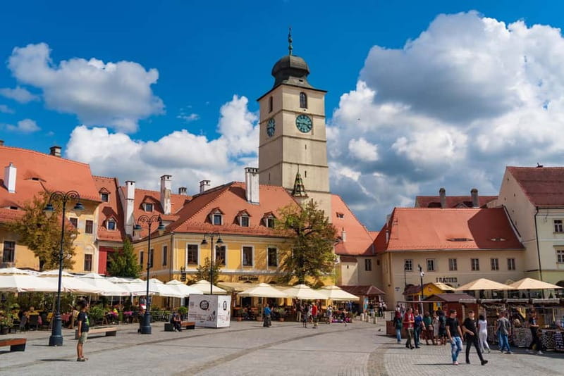 Tour of Sibiu - Church in Cristian - Village of Sibiel - Getting Oriented in Sibiu: Walls, Squares, and Two Churches