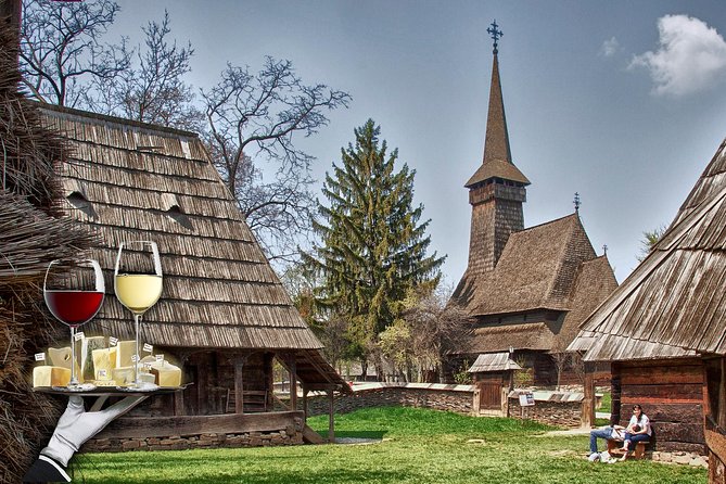 Traditions in Bucharest: Village Museum and Wine Tasting Tour - Cottages, churches, and rural tools: what to notice during the walk
