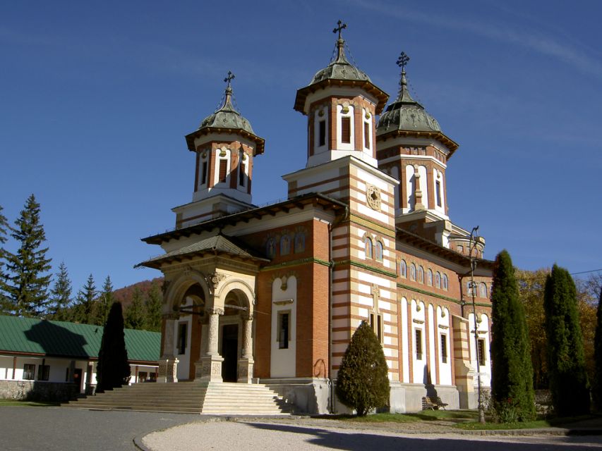 Transylvania: Cultural Full-Day Trip by Minivan - Sinaia Monastery: late-17th-century art with a calmer pace