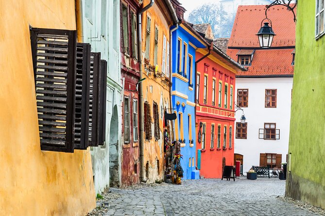 Transylvania: Dracula's Castle and Birthplace Tour - Sighișoara old town and the clock tower that sets the scene
