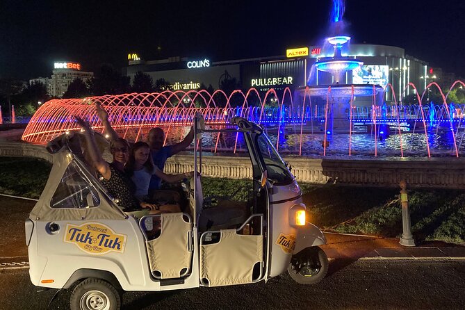 Tuk Tuk Bucharest Private Tour - Unique Experience. - University Square: where you see several landmarks at once