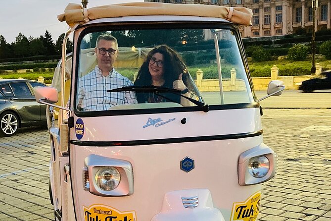 Tuk Tuk Bucharest Private Tour - Unique Experience. - Ateneul Roman: concert-hall architecture in about 5 minutes
