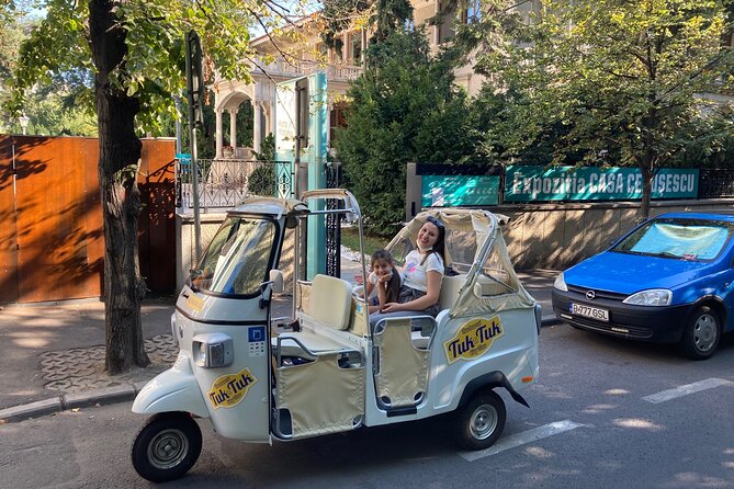 Tuk Tuk Bucharest Tour - Unique Experience in town! - Victory Square, Government Buildings, and the Dorobanti District Contrast