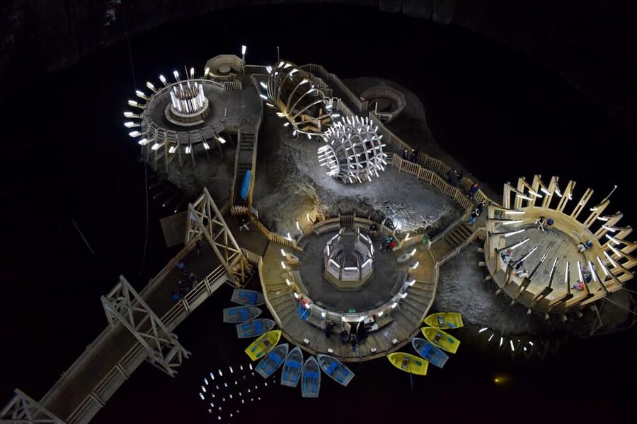 Turda Salt Mine, Gorge & Rimetea Village (private from Cluj) - Turda Salt Mine from galleries to games
